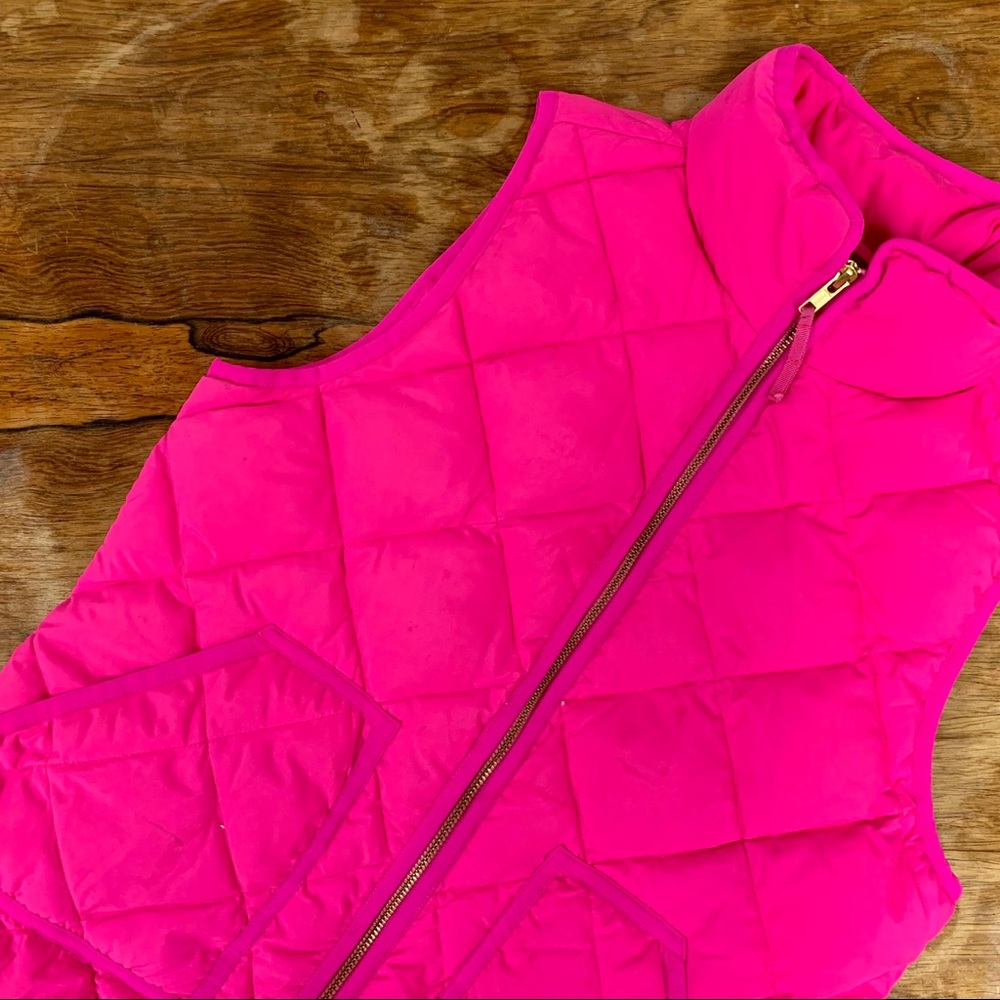 Pink J Crew Vest